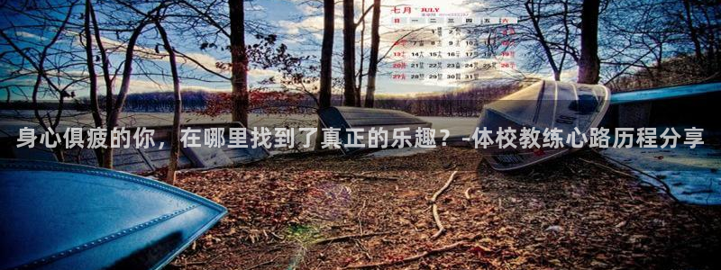 V体育在线登录入口：身心俱疲的你，在哪里找到了真正的乐趣？-体校教练心路历程分享